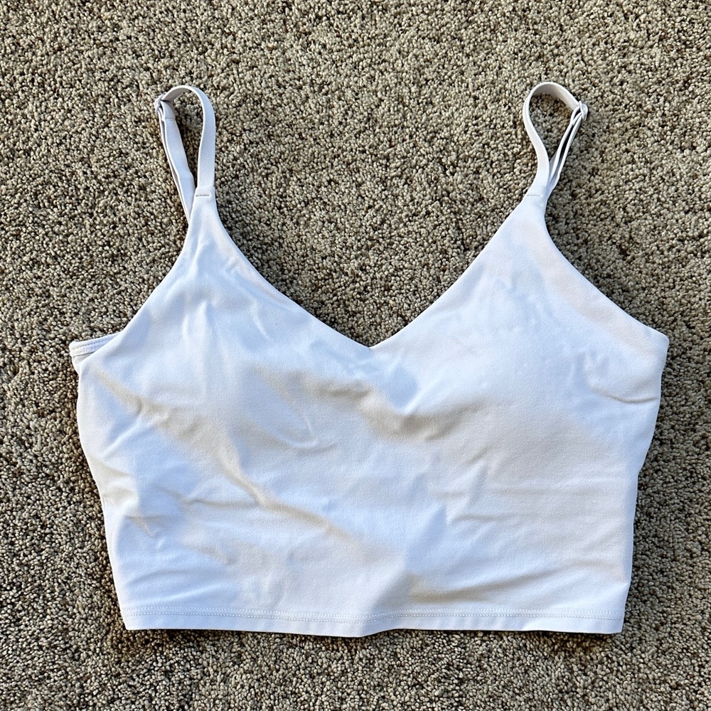 Athleta Lavender Crop Bra